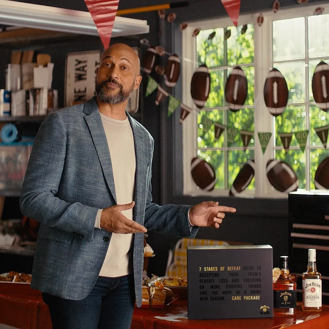 Jim Beam and Keegan-Michael Key