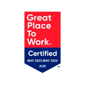 Great Place to Work Australia 2023-2024 award