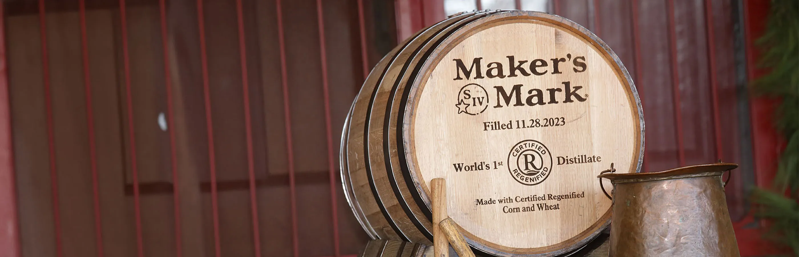 Maker’s Mark® Bourbon Advances its Pursuit of Flavor Through Nature With the Filling of its First Certified Regenified Barrel